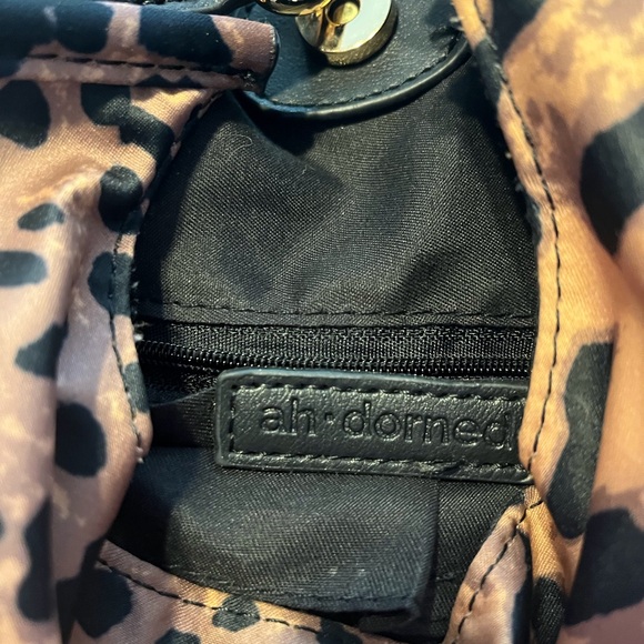 Ah adorned leopard print nylon bag - Picture 4 of 5